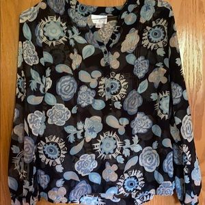 Sheer Ann Taylor Blouse